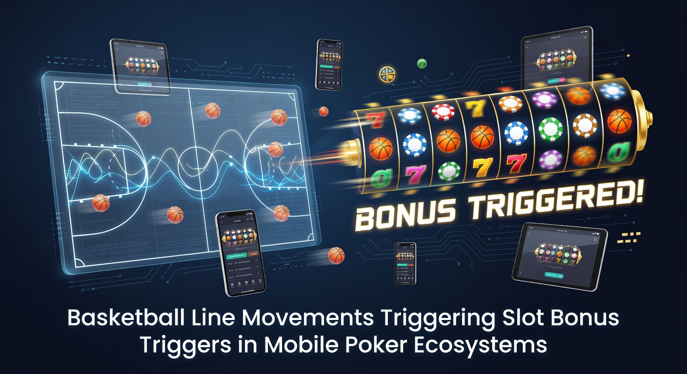 Mobile app interface showing basketball betting lines syncing with slot bonus activations